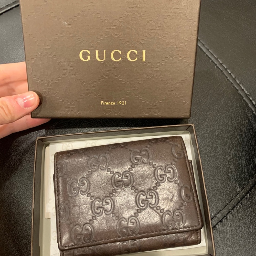 Gucci Leather Wallet small